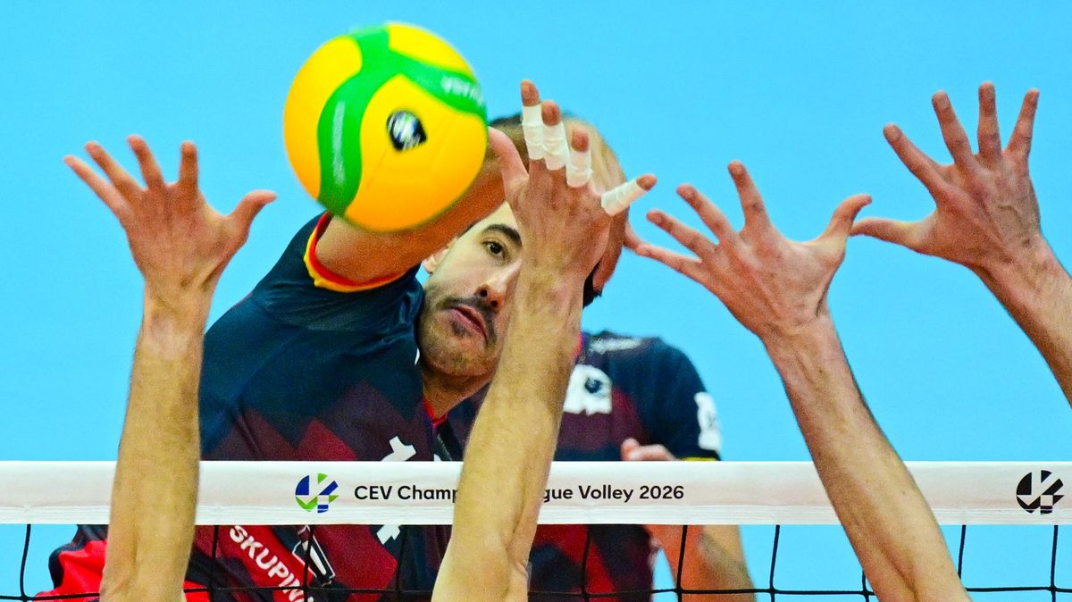 Lvi Praha ve volejbalové LM podlehli Las Palmas, sérii nezdarů nezlomili